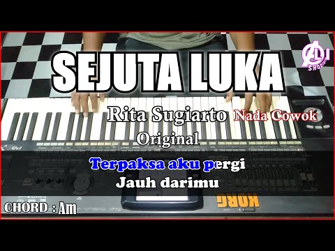 SEJUTA LUKA Karaoke Dangdut Korg Pa3x (Chord&Lirik) Nada cowok