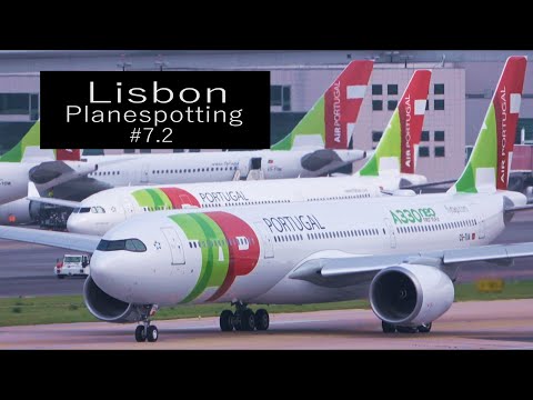 Planespotting in Lisbon #7 Part 2 - The HEAVIES show up