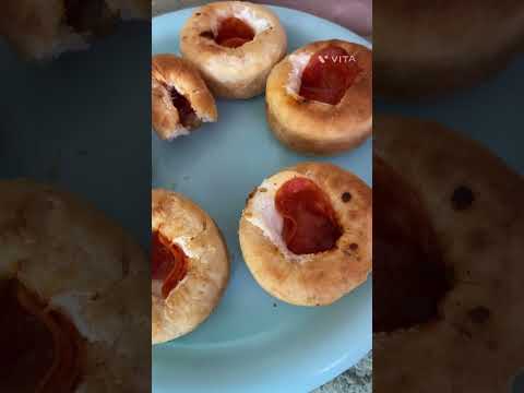 Pizza cupcakes