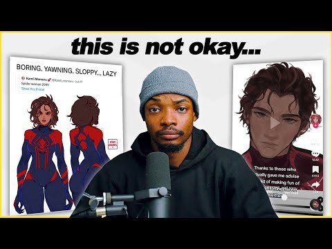 STOP ART SHAMING: Across The Spiderverse Artist Attacked On Twitter Over Drawing...