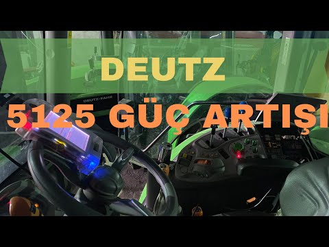 DEUTZ FAHR 5125 GÜÇ ARTTIRMA VE YAKIT TASARRUFU