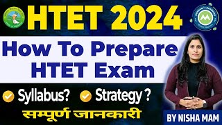 Htet Syllabus And Strategy || Htet 2024 Exam By NIsha Sharma Achievers Academy