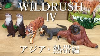 ガチャ「ワイルドラッシュ4 真·世界動物誌 第4章 アジア·熱帯編」開封〔海洋堂〕