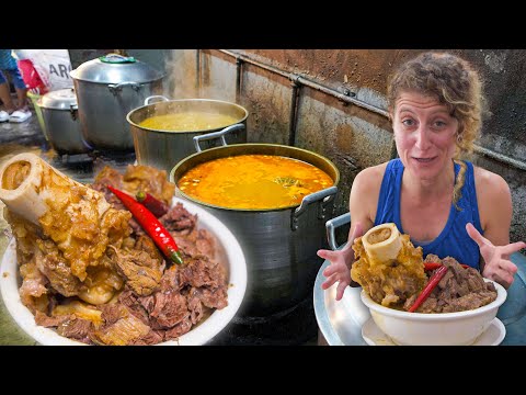 HUGE Filipino Food Tour in Bacolod City - MAMMOTH BEEF BONE + CANSI & SOUP NO.5 IN THE PHILIPPINES