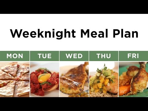 Weeknight Meal Plan