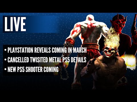 PlayStation Reveals Coming in March | Cancelled Twisted Metal PS5 Details | New PS5 Shooter Coming