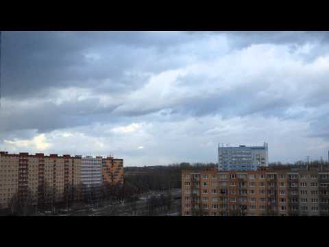 Rain passage over Ostrava-Hrabůvka