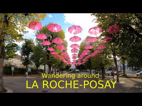 Wandering around La Roche-Posay Nouvelle-Aquitaine, France. A 5 minute tour of this lovely town