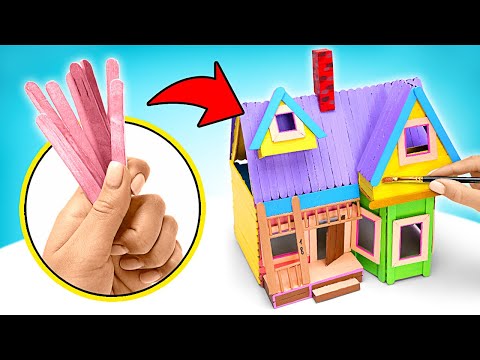 What Can You Make with Sticks, Glue, and Imagination? | Dream House by Slick Slime Sam's Maker World