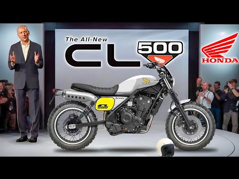 2025 NEW HONDA CL500 SCRAMBLER UNVEILED!!