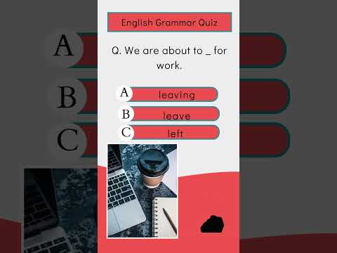 English Grammar Test  #englishquizchannel #grammarexercise #quiz #english #grammarquiz