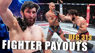 UFC 313: Payouts & Salaries Revealed!! | Pereira vs Ankalaev