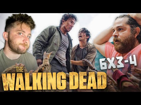 GLENN GETS EATEN?! The Walking Dead • Season 6 Episode 3 and 4 • REACTION