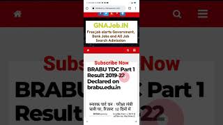 BRABU Part 1 Result 2021 Session 2019-22#result #biharboard#short #shorts#gnajob#bitcoin #shibainu