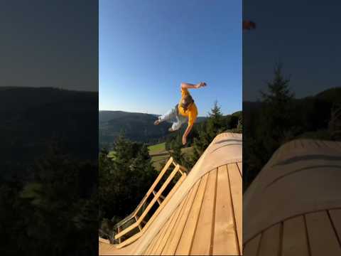 Jumping to the slide