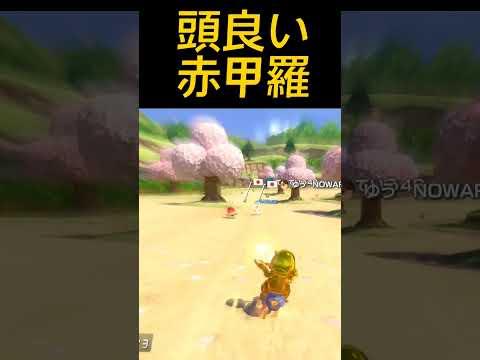 世界一頭のいい赤甲羅【マリオカート8DX】#shorts #マリカー #マリカー