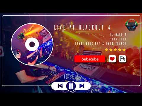 Blackout 4 @ The ORIGIN, Durban South Africa - Marc T live set