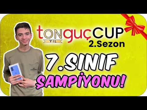 7.Sınıflar Şampiyonu tonguçCUP 2.Sezon Finalinde Ödülünü Aldı! 🏆 🥇