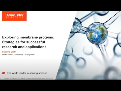 Fall into Proteomics webinar series, Day 3 - Exploring membrane proteins