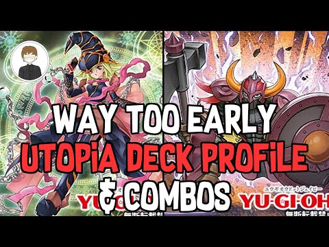 NEW UTOPIA DECK PROFILE & Combos! Yu-Gi-Oh!