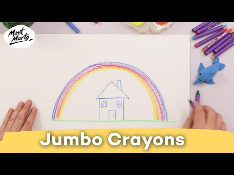 Jumbo Crayons 12pc Product Demo