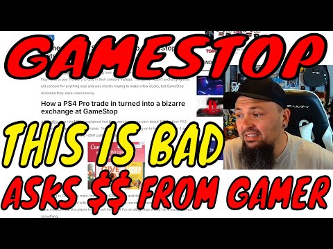 SHAME ON GameStop "Demands Gamer Pay Them $ to Sell PS4 Pro"