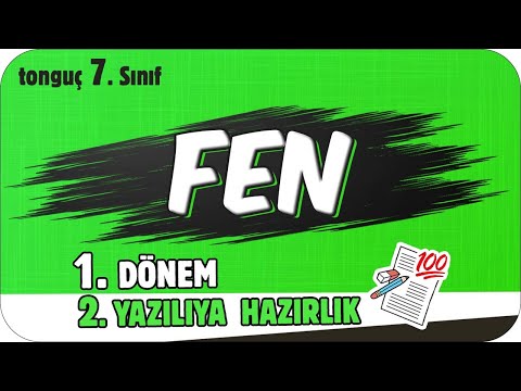 7.Sınıf Fen 1.Dönem 2.Yazılıya Hazırlık 📑 #2025