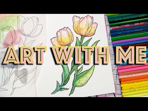 Watercolor Colored Pencil Review *I have thoughts* | ART WITH ME