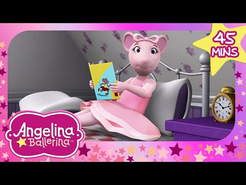 Angelina Jumps the River | NEW COMPILATION | Ballerina Cartoon | Angelina Ballerina | 9 Story Kids