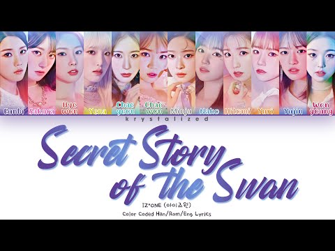 IZ*ONE (아이즈원) - Secret Story of the Swan (환상동화) [HAN|ROM|ENG Color Coded Lyrics]