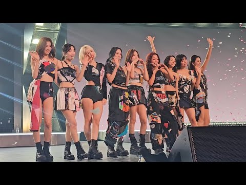 [FANCAM] 241121 트와이스 TWICE Amazon Music Live "Talk That Talk" + Ending