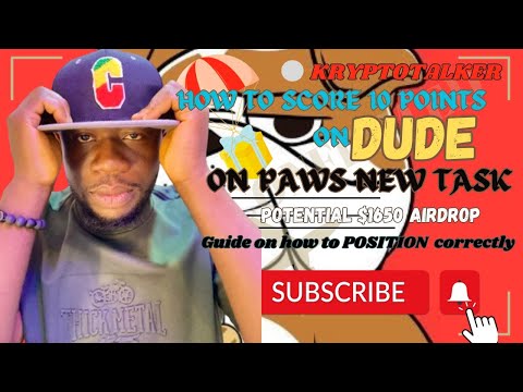 How To Score 10 PointsOn Dude Game On Paws New Task