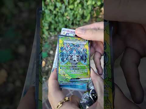 Opening Pokemon Cards in a Typhoon!#pokemoncards #asmr #mrbeast #shorts #typhoon #pokemonopening