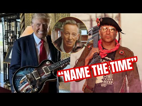 Rage Against The Machine's Tom Morello Challenges Donald Trump