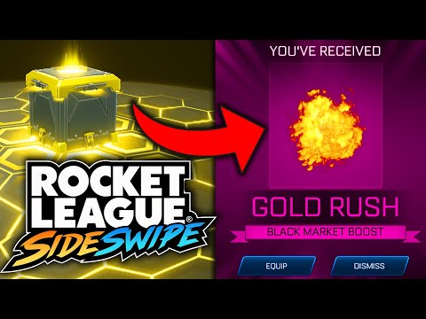 OPENING *ALPHA BOOST* IN ROCKET LEAGUE SIDESWIPE