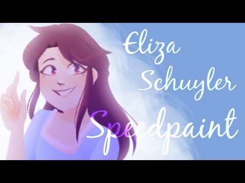 Eliza Schuyler || Hamilton Speedpaint