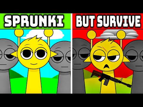 Incredibox Sprunki Mix Sprunki VS Sprunki Survive! #sprunki