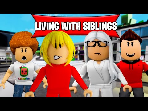 Living with Siblings In Brookhaven ROBLOX