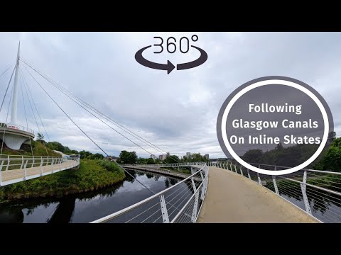 The Ultimate Skateventure: Gliding Along Glasgow Canal In #360°!