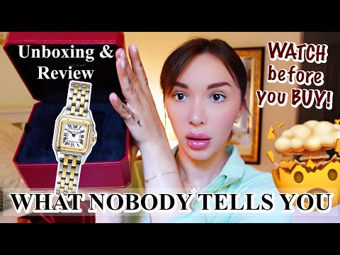 Cartier Panthere Watch Small vs Mini Unboxing & In-Depth Review. Curating Fine Jewelry Collection.