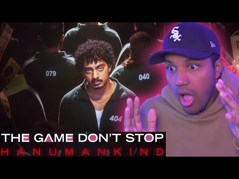 Squid Game!?🔥Hanumankind "The Game Don't Stop" (REACTION!)