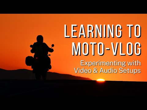 Learning to Moto-vlog - Experimenting With Video & Audio Setups