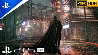 Batman: Arkham Knight (PS5 PRO) High Graphics Gameplay [4K HDR]