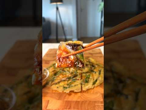 Korean Scallion Pancake (Pajeon) | Super Easy & Quick