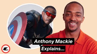 Anthony Mackie Talks Captain America, Sebastian Stan, and Harrison Ford | Explain This | Esquire