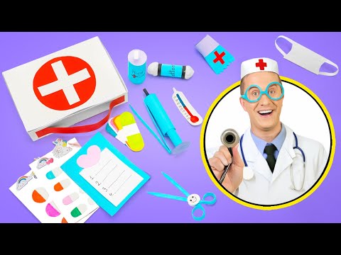 Let's Create Doctor's Kit and Play Pretend Doctor | Fun for Kids with Slick Slime Sam's Maker World