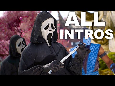 Mortal Kombat 1 Ghostface All Intros MK1