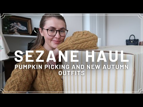 PUMPKIN PICKING, SEZANE HAUL AND NEW AUTUMN OUTFITS | PetiteElliee