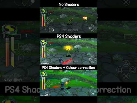 PS4 Shaders for PPSSPP | Ben 10 Alien Force