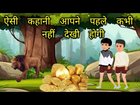 सच्ची दोस्ती Hindi kahani cartoon moral story in hindi cartoon stories